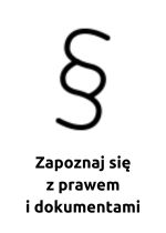 Baner przekierowujący do strony zawierającej dokumenty i akty prawne