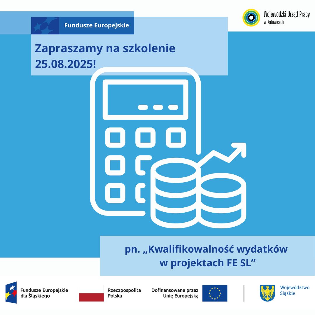 Zdjęcie artykułu Szkolenie online „Kwalifikowalność wydatków w projektach FE SL”