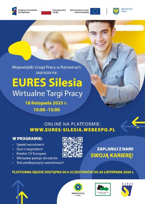 Zdjęcie artykułu Jesienne EURES Silesia - Wirtualne Targi Pracy 2025