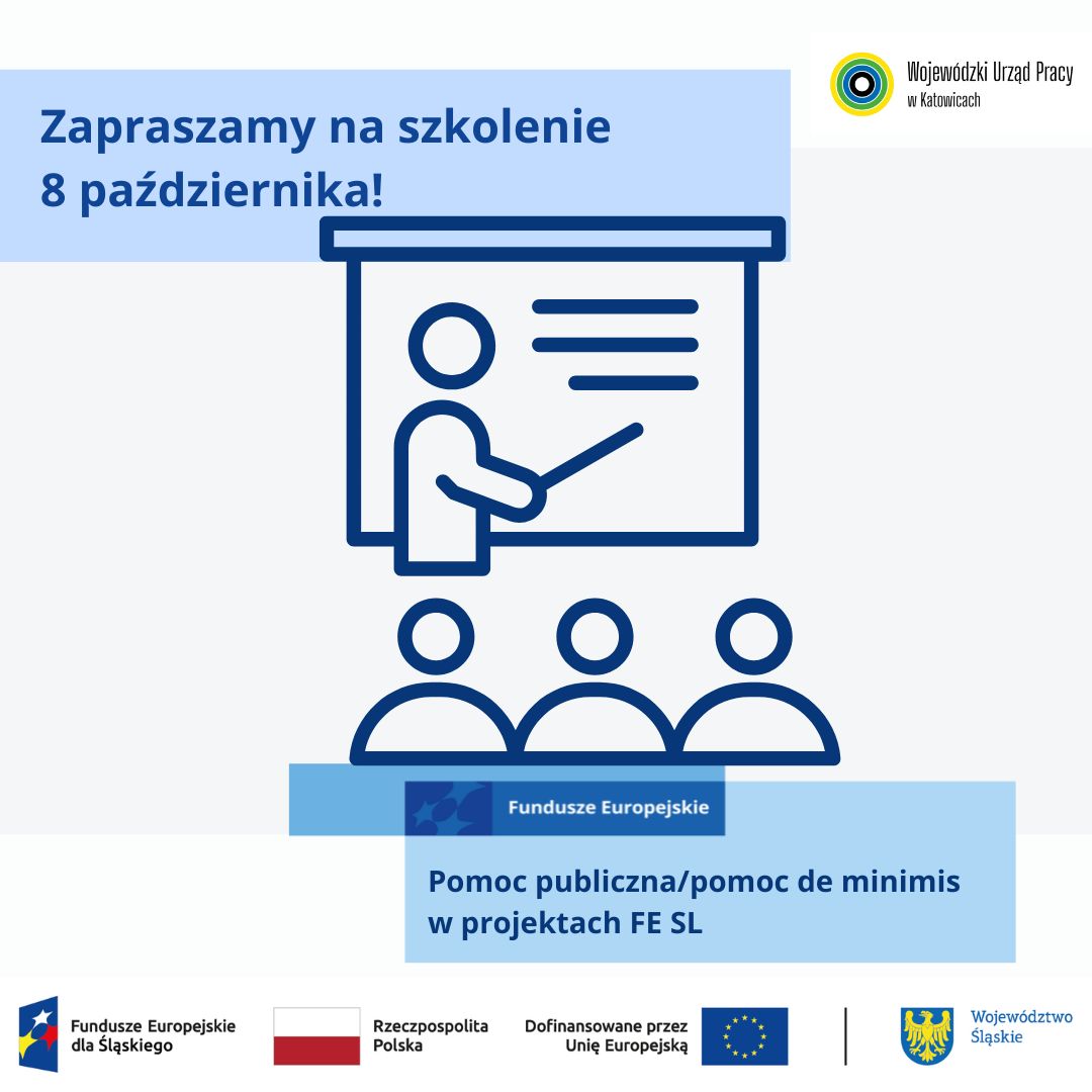 Zdjęcie artykułu Pomoc publiczna/pomoc de minimis w projektach FE SL