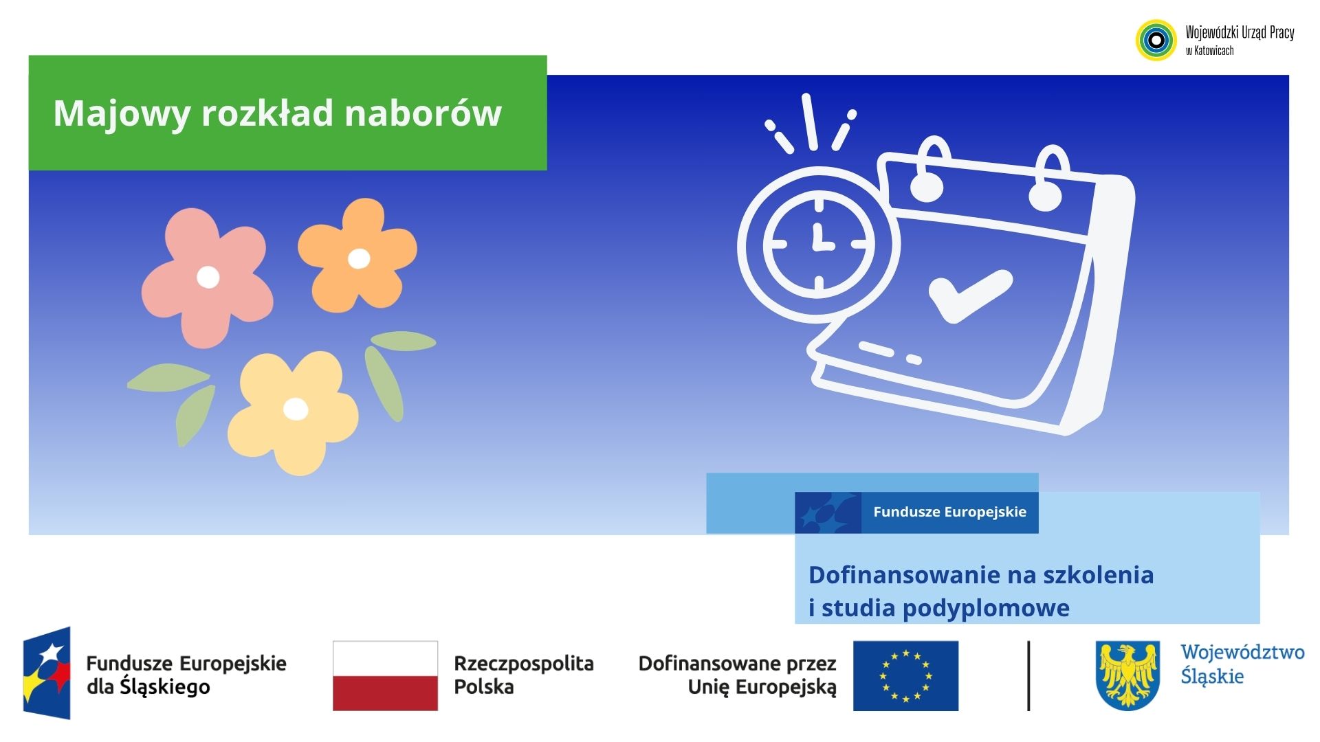 Obrazek dla: Majowy rozkład naborów – sprawdź dostępne możliwości...